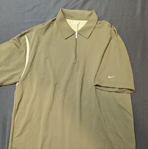 Men's NIKE golf 1/4 zip polo
